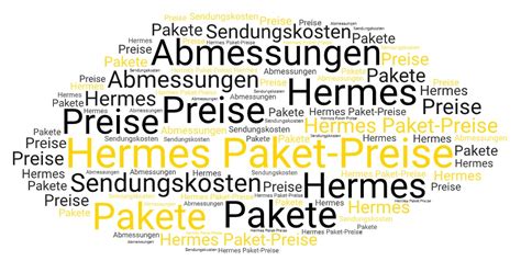 hermes preise packchen|Hermes paket preise 2023.